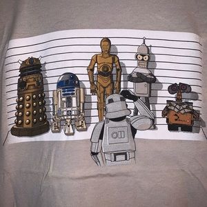 Star Wars / Robots Graphic Tee